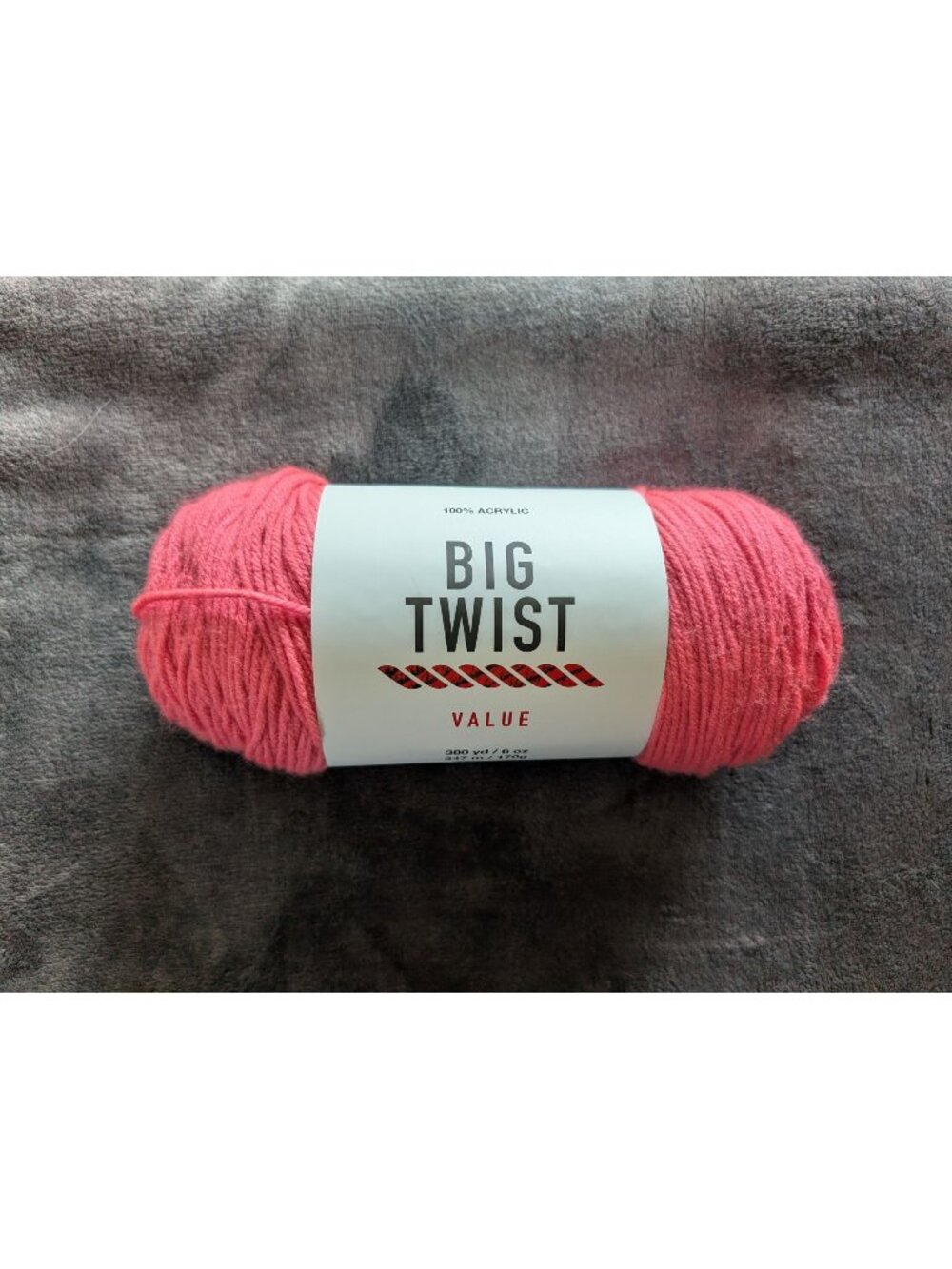 Big Twist Value Acrylic‎ Yarn - Watermelon